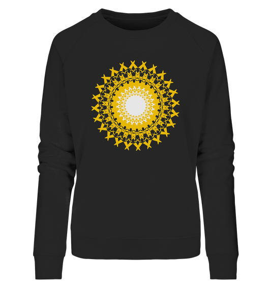 - "Solarplexus - Chakra"- Bringt die Sonnenkraft -  - Ladies Organic Sweatshirt